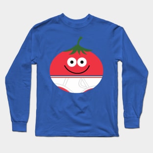 TOMATO IN UNDERWEAR Long Sleeve T-Shirt